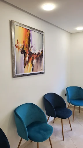 Espace d'attente du cabinet